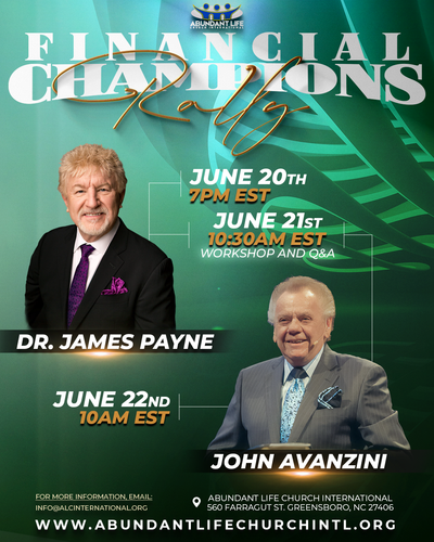 Financial Champions Rally: No Longer Contained-6.22.25 10AM