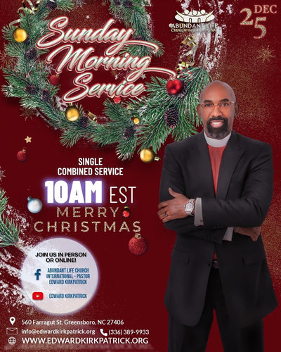 Celebrating the Birth of Christ- 10AM 12/25/22