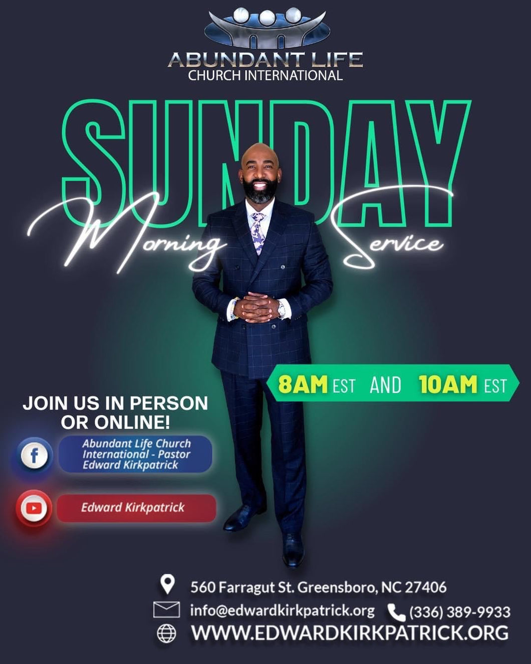 Faith: Your Passport Into A World Of Unlimited Possibilities (part 1) - 8am 4/3/2022