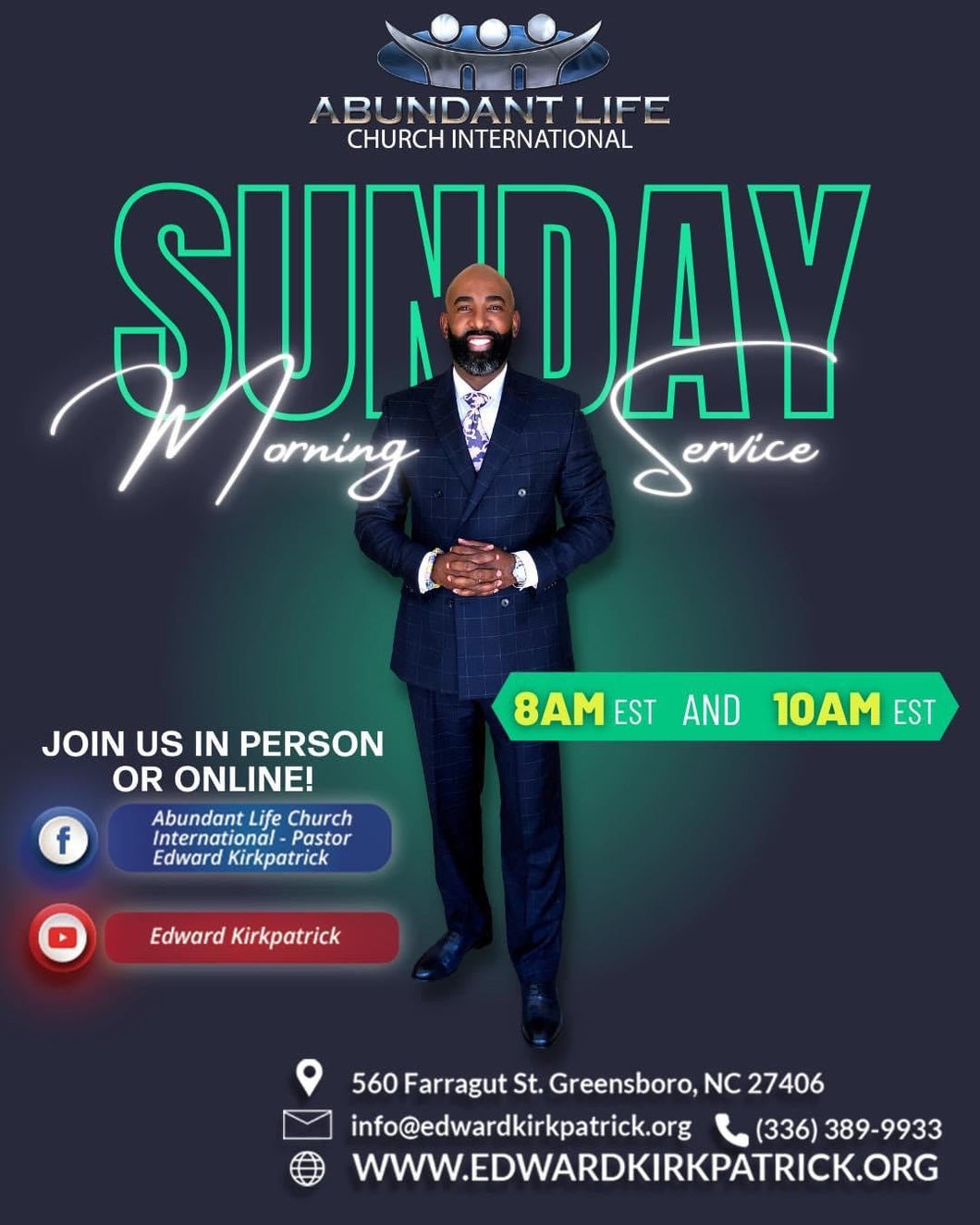 Faith: Your Passport Into A World Of Unlimited Possibilities (Part 5) - 8 AM 5/01/2022