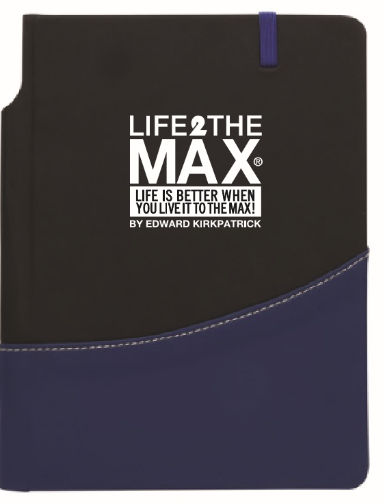 Life2TheMax Swag Blue/Black Notebook 5x7