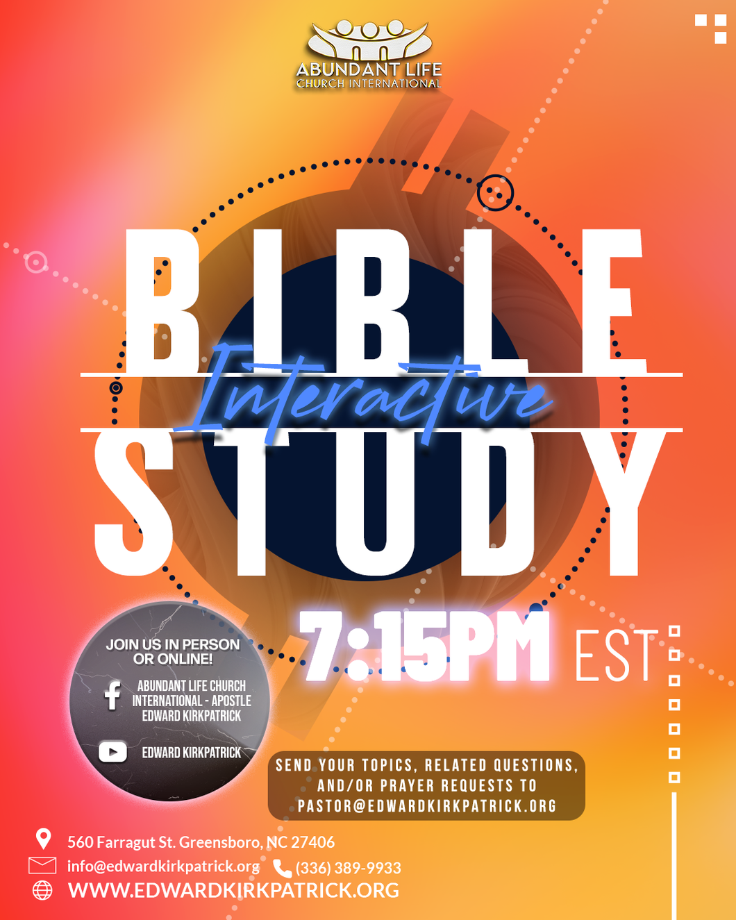 How To Know & Access The Voice of God - Interactive Bible Study - 3/7/23 - 7:15PM